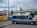 Бесплатный автобус Genser в пункт аренды автомобилей АрендаАвто-гдр на ул.Добролюбова